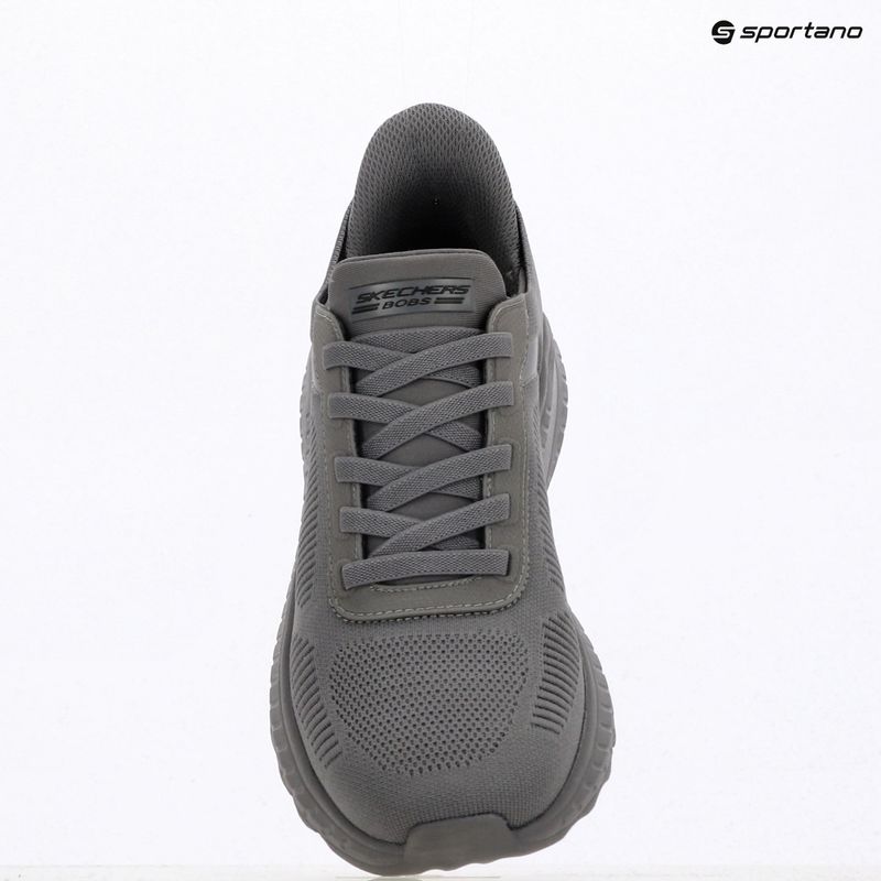 Men's shoes SKECHERS Bobs Squad Chaos Solid Stepper gray 9