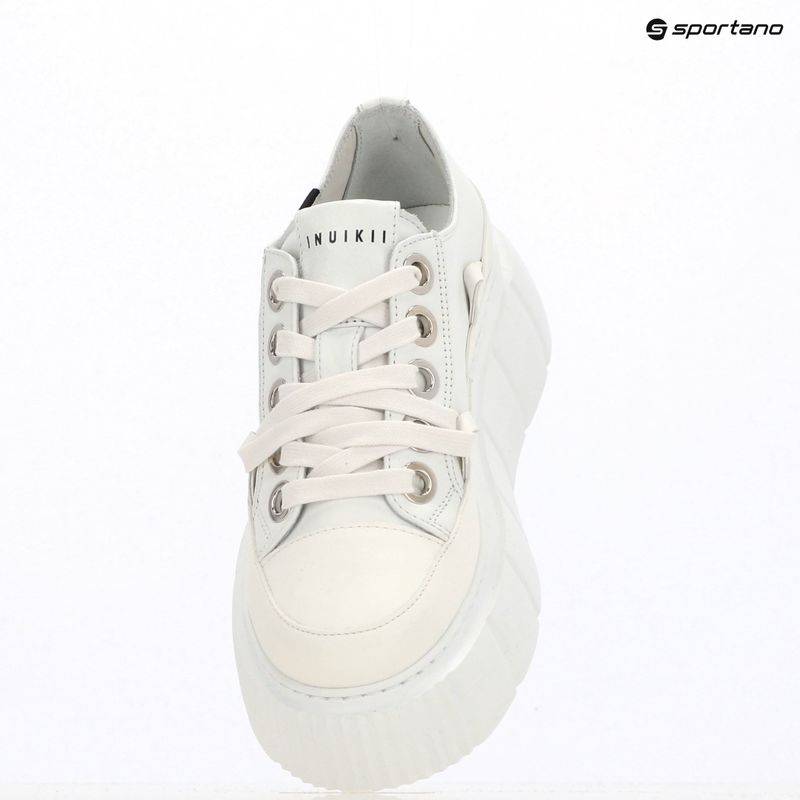 Women's shoes INUIKII Leather Matilda Low white 9
