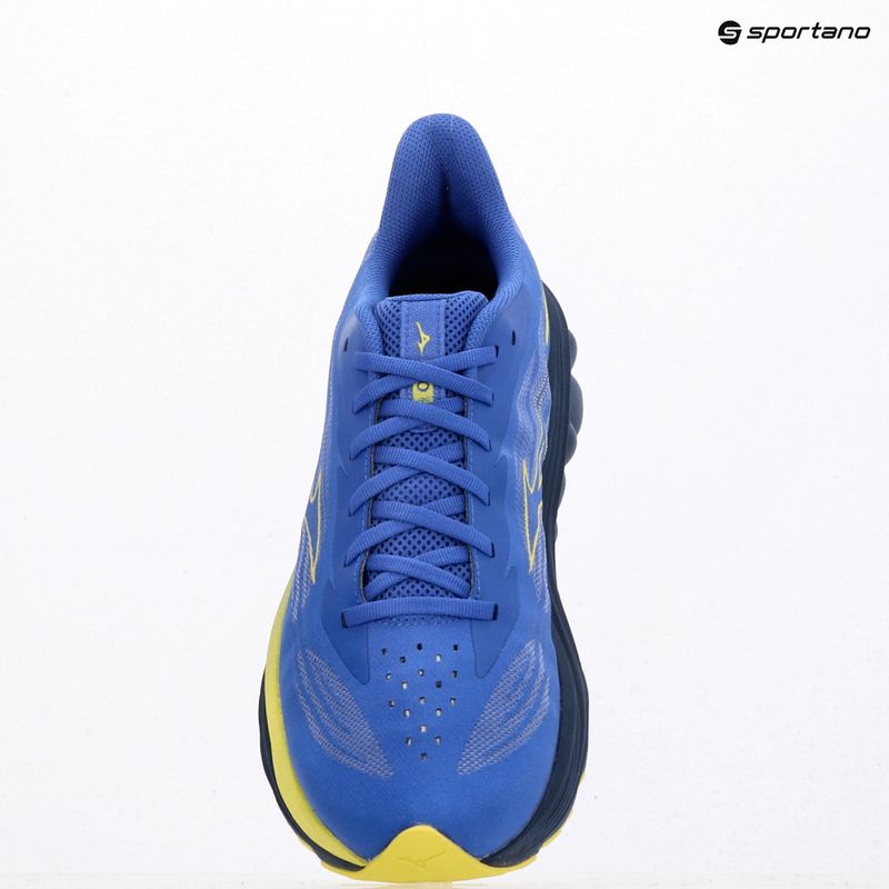 Men's running shoes Mizuno Wave Skyrise 7 dazzling blue/fortune yellow/estate blue 9