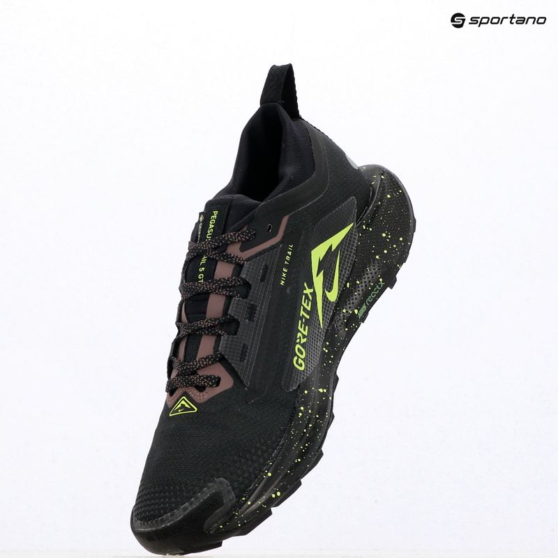 Menʼs running trainers Nike Pegasus Trail 5 GORE-TEX black/phantom/tattoo/volt ice 9