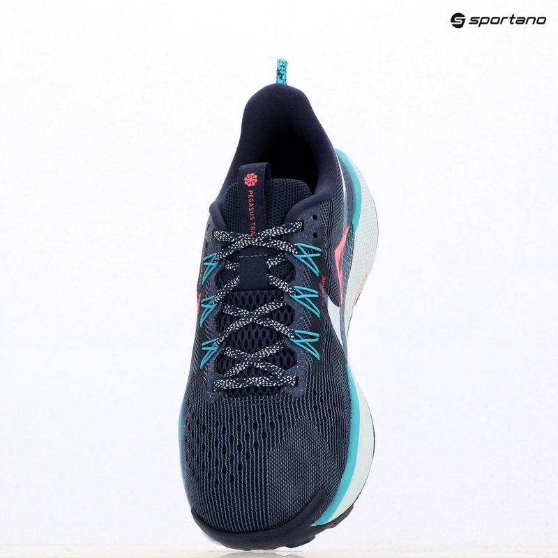 Men's running shoes Nike Pegasus Trail 5 midnight navy/dusty cactus/hyper pink 15