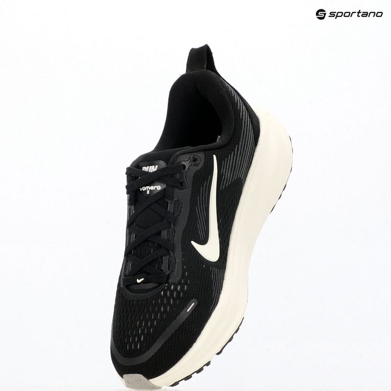 Running shoes Nike Vomero 18 black/coconut milk/iron ore/summit white 14