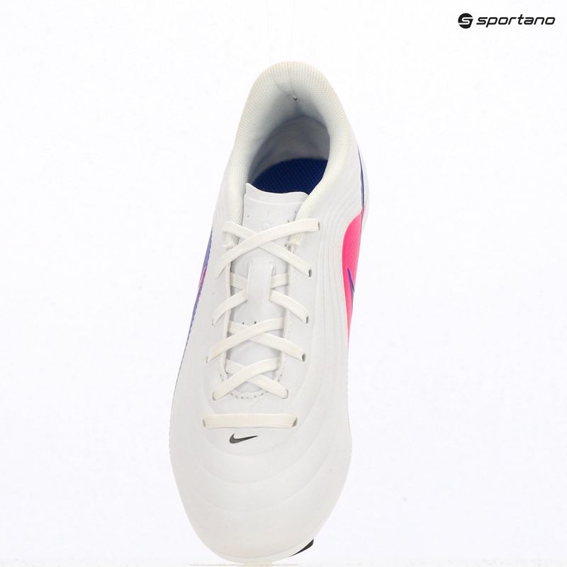 Children's football boots Nike Tiempo Maestro Club Jr FG/MG white/racer blue/pink blast/black 19