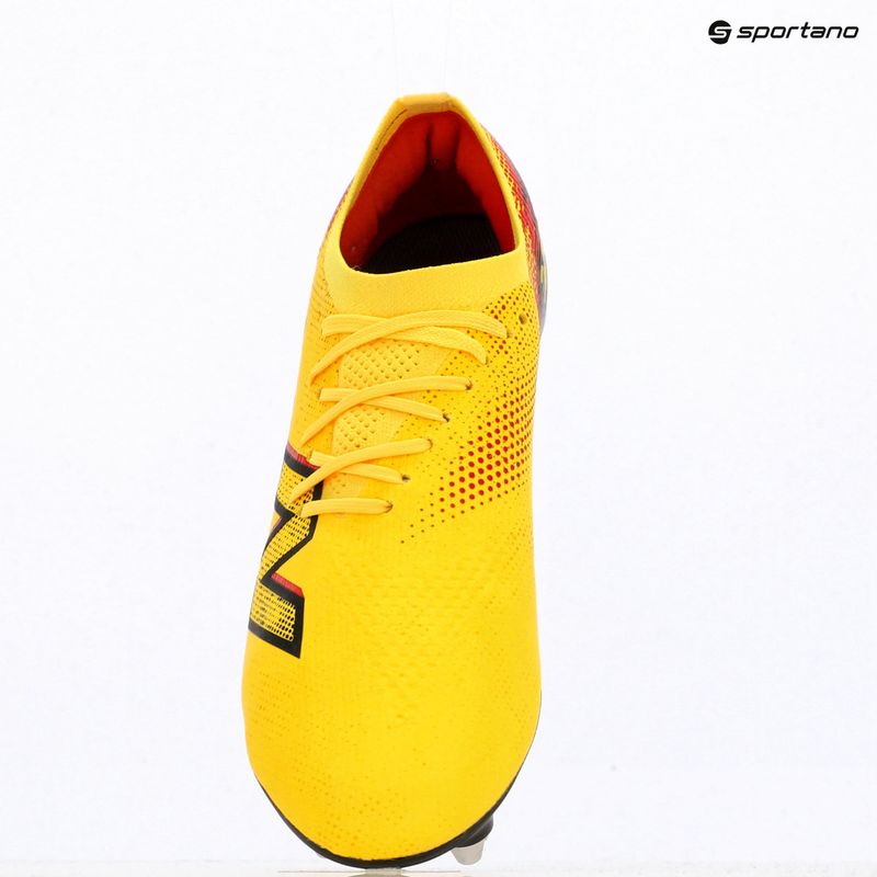 Football boots New Balance Furon Elite V8 SG punch yellow/black 100/fire cracker 9