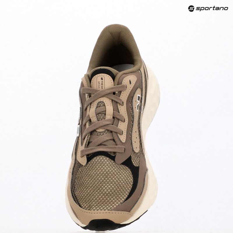 Men's running shoes  New Balance Fresh Foam Arishi V4  thunder brown/stoneware/black 9