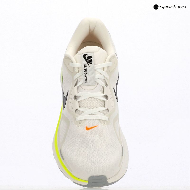 Men's running shoes Nike Structure 26 summit white/volt/total orange/black 12