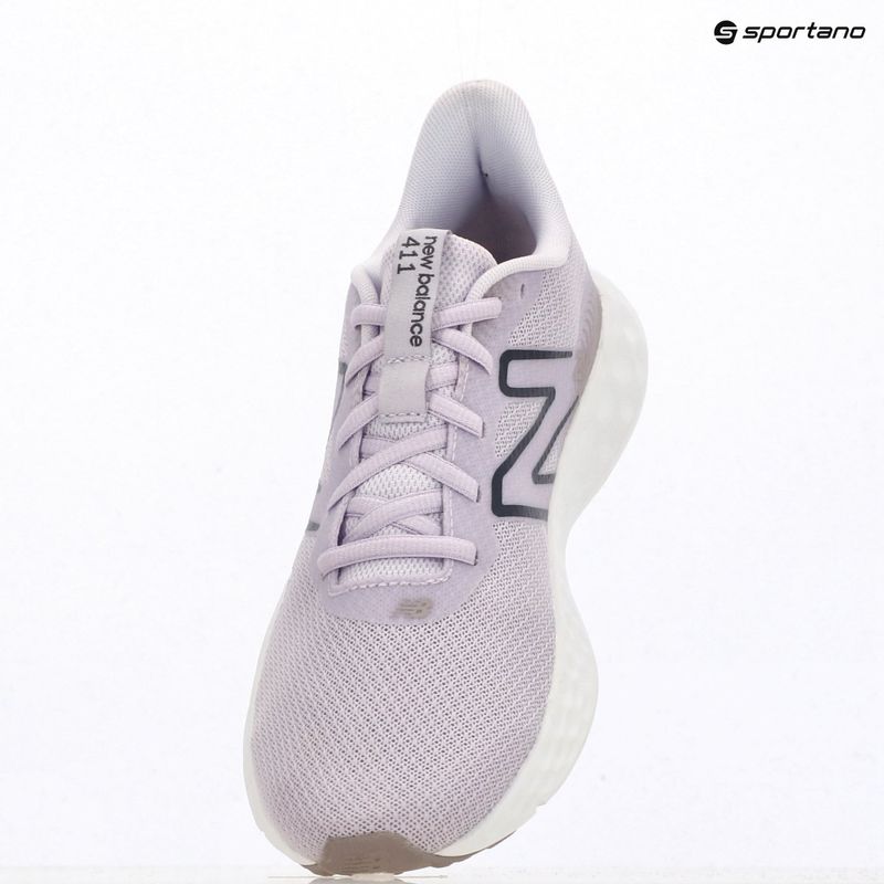Women's running shoes New Balance Fresh Foam 411's V3 taro/neptune grey/white 9