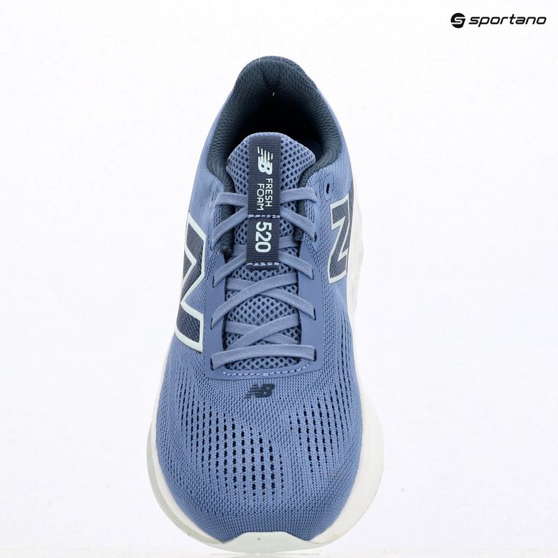 Women's running shoes New Balance Fresh Foam 520's V9 fairweather blue/vinte indigo/glint blue 9