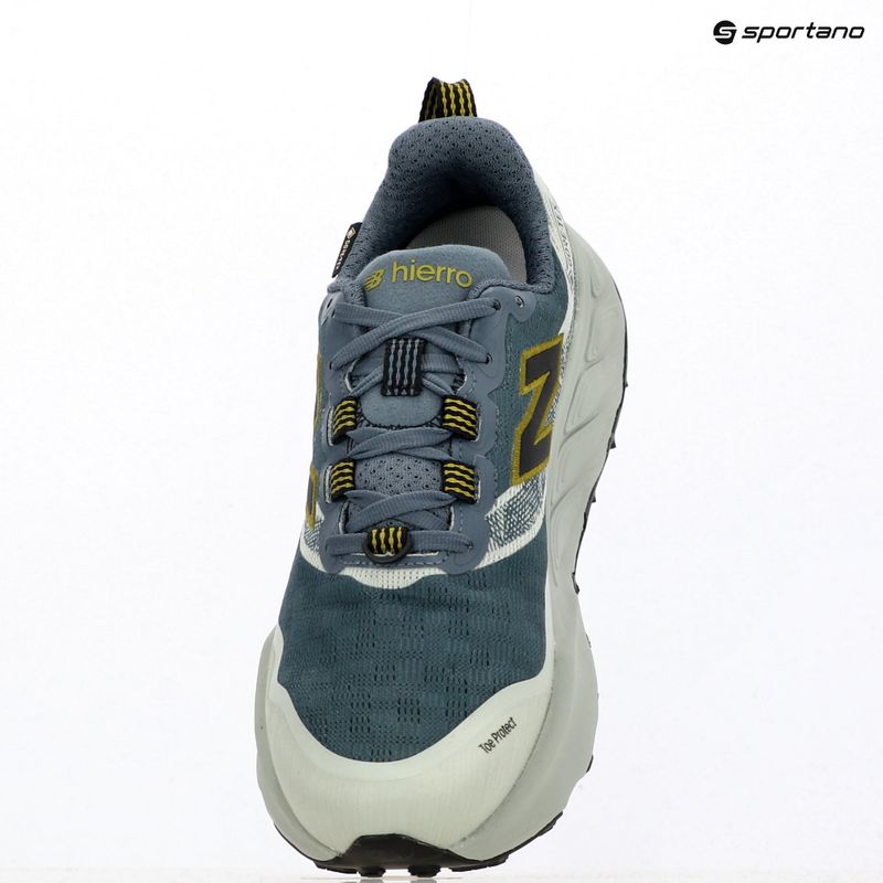 Men's running shoes New Balance Fresh Foam Hierro V9 Gore-Tex shadow blue/sea moss 9