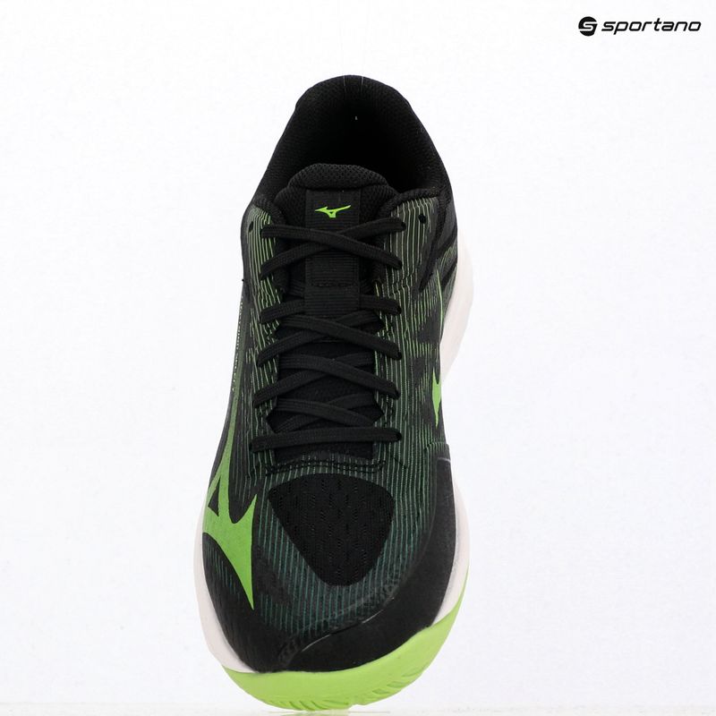 Volleyball shoes Mizuno Lightning Select black/jasmine green 4