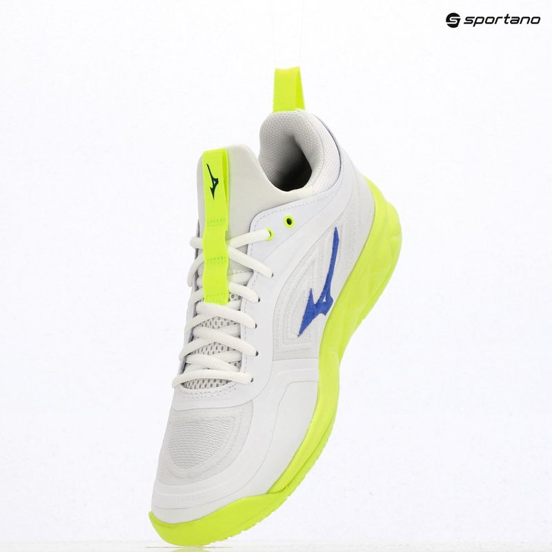 Volleyball shoes Mizuno Wave Luminous 3 white/lightning yellow/dazzling blue 4