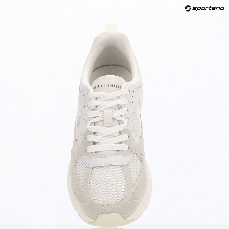 Women's shoes Tommy Hilfiger Mix Material Runner white/ecru 9