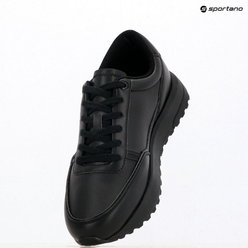 Men's shoes Calvin Klein HM0HM02146 City Runner Laceup Leather triple black 9