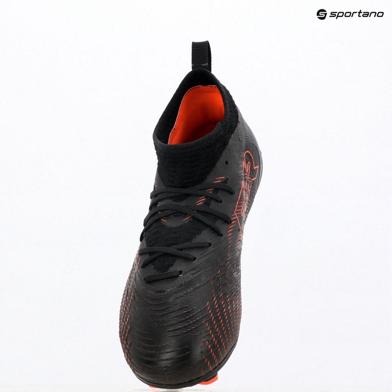 Children's football boots PUMA Future 9 Match FG/AG Jr puma black/glowing red/strong grey 11