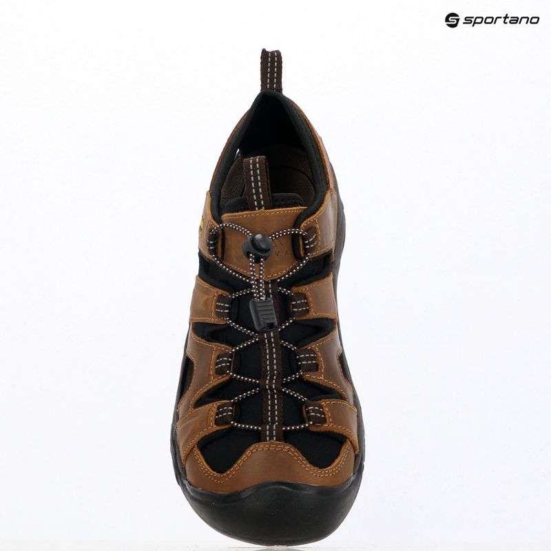 Men's hiking sandals KADVA Strike Vent brown 12