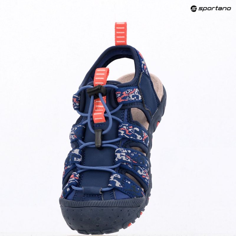 Children's hiking sandals KADVA Vitra T blue 9
