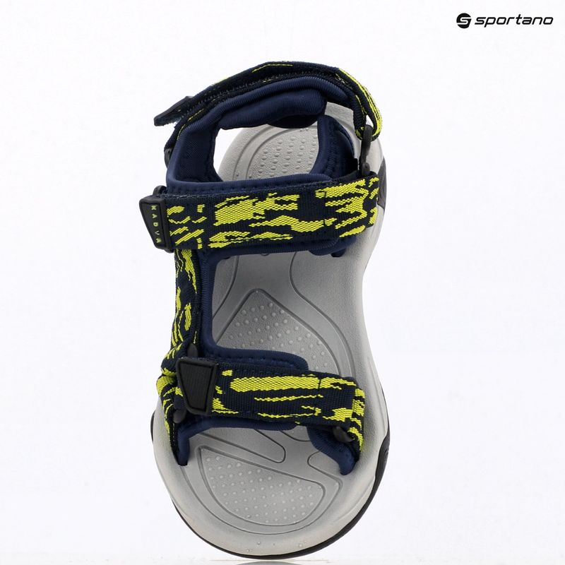 Children's hiking sandals KADVA Vite JR yellow 13