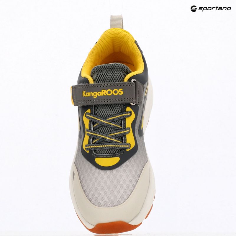 Children's shoes KangaROOS KB-Pang EV vapor grey/neon yellow 11