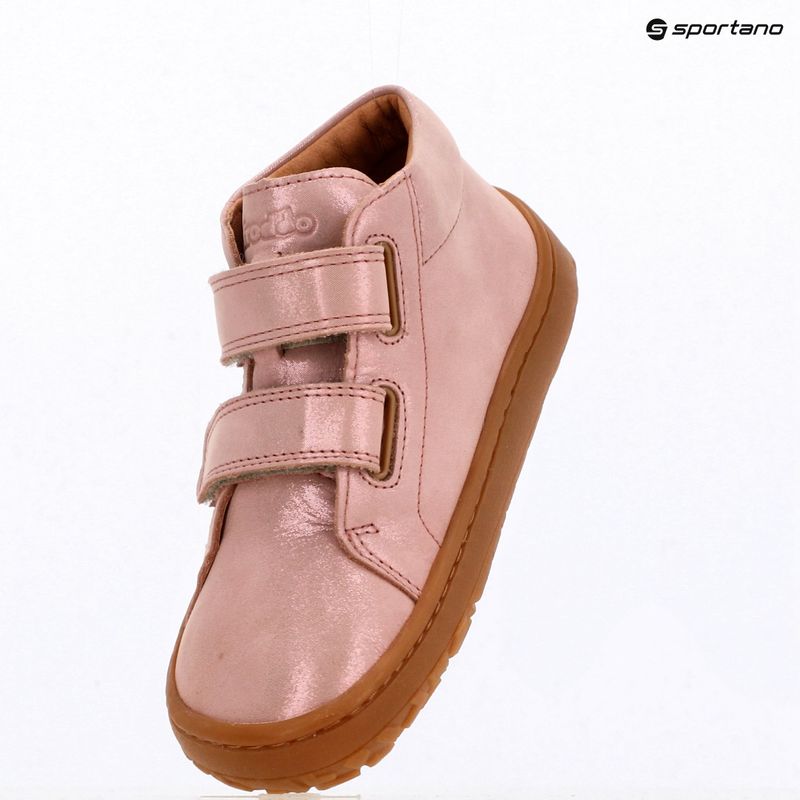 Children's barefoot shoes Froddo First Stepper pink shine 9