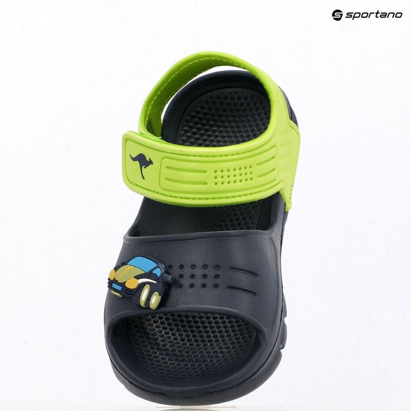 Children's sandals Kangaroos KangaSwim II dk navy/lime 11
