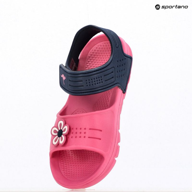 Children's sandals Kangaroos KangaSwim II daisy pink/dk navy 11