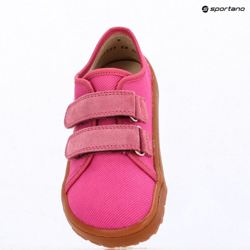 Children's barefoot shoes Froddo Canvas fuxia 9