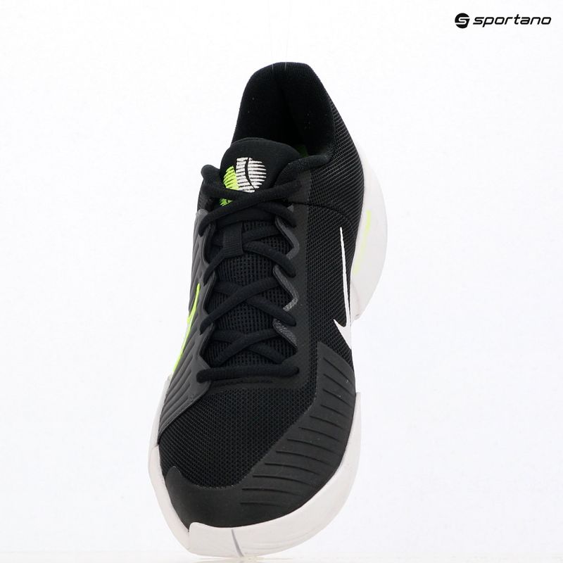 Men's tennis shoes Nike GP Challenge Pro black/anthracite/volt 14