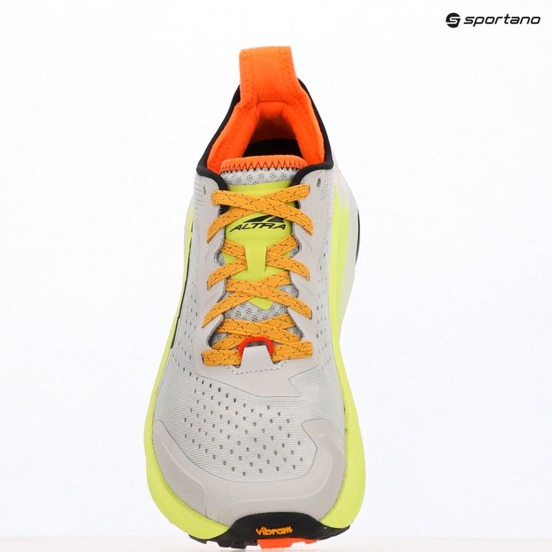 Men's running shoes Altra Olympus 6 gray/lime 9