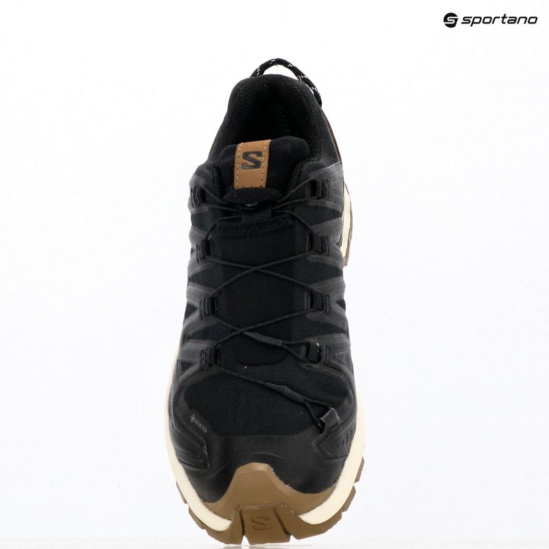 Women's running shoes alomon XA PRO 3D V9 GTX Lifelong black/coyote brown/vanilla ice 9