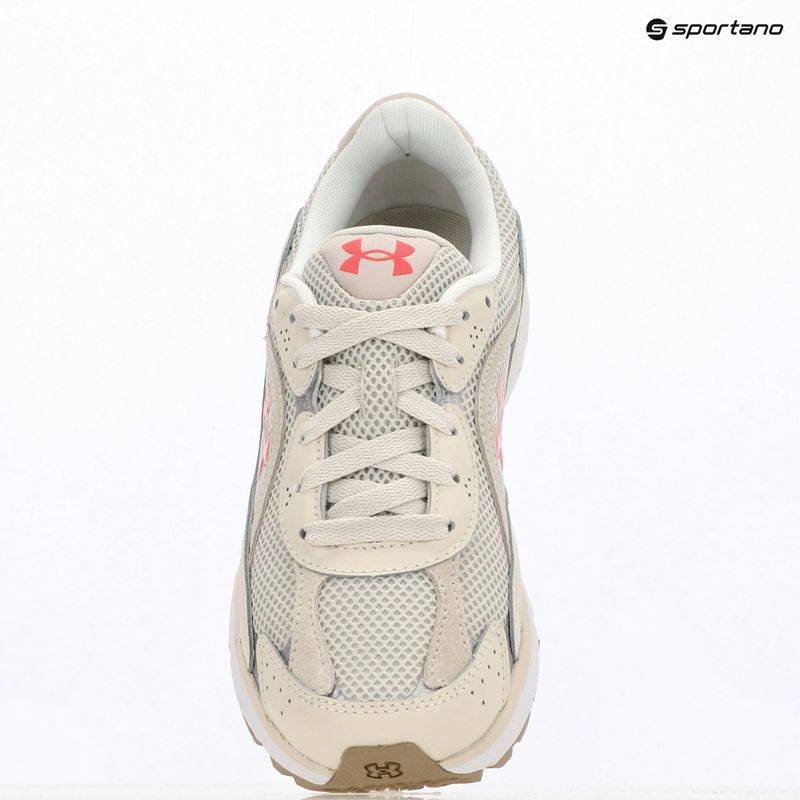 Women's training shoes Under Armour Tech Runner summit white/summit white/bittersweet pink 7