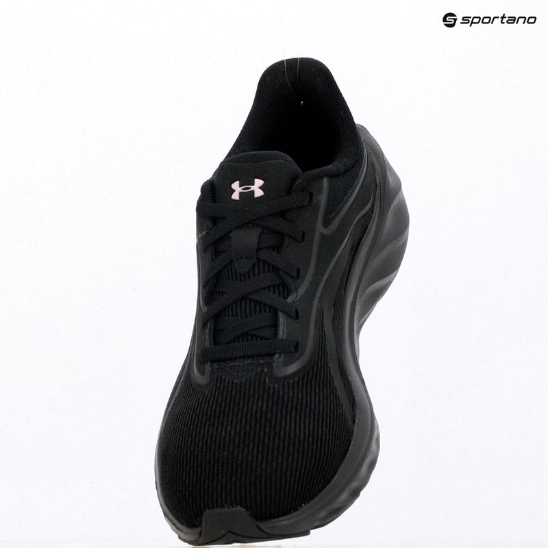 Women's running shoes Under Armour Ascend black/black/anthracite 11