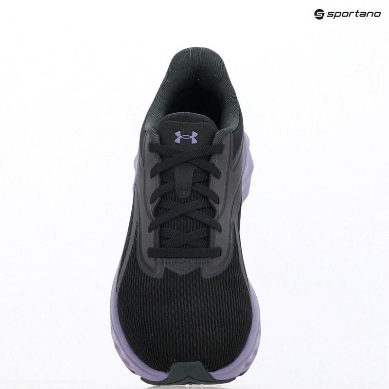 Women's running shoes Under Armour Ascend black/black/black 3