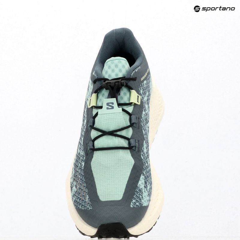 Women's running shoes Salomon Aero Glide 4 GRVL stormy weather/lichen/vanilla ice 8