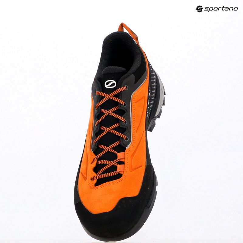 Men's approach shoes SCARPA Rapid XT tonic/rust orange 8