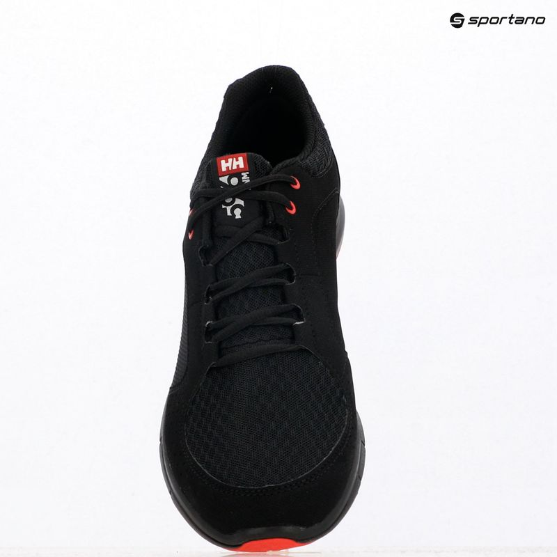 Men's shoes Helly Hansen Ahiga V4 Hydropower off black/alert red 11