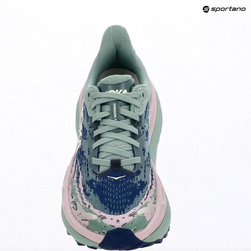 Women's running shoes HOKA Stinson 7 rosemary/fragrant lilac 10