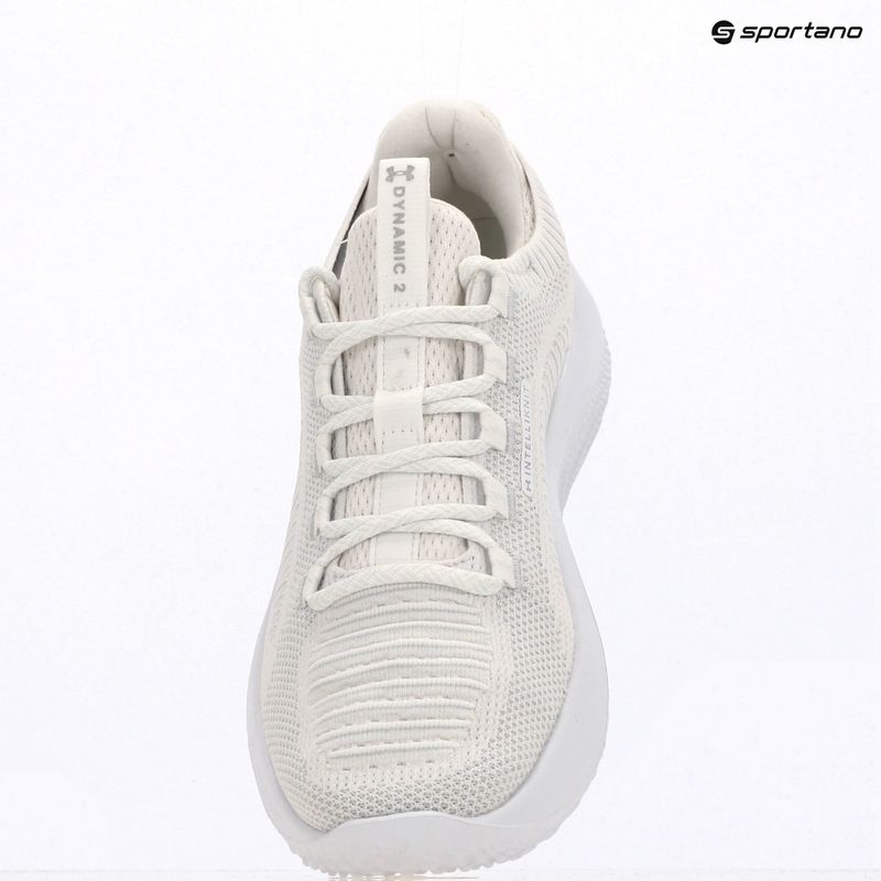 Men's training shoes Under Armour Dynamic 2 white/distant gray/halo gray 7