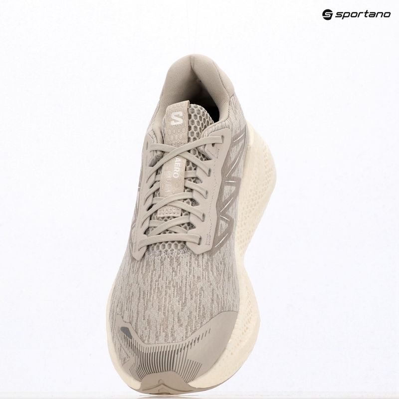 Men's running shoes Salomon Aero Glide 4 silver/silver/white 4