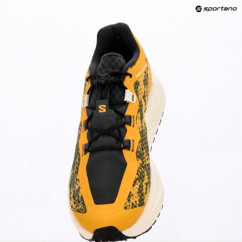 Men's running shoes Salomon Aero Glide 4 GRVL beach ball/asphalt/vanilla ice 9