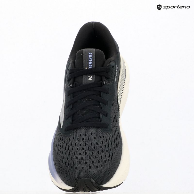 Women's running shoes Brooks Adrenaline GTS 24 ebony/blue heron/silver 9