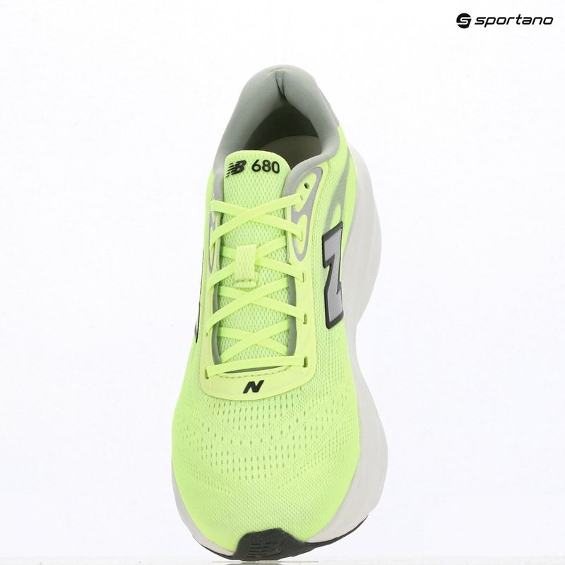 Men's running shoes New Balance Fresh Foam 680's V9 afterglow/grey matter/silver metallic 9