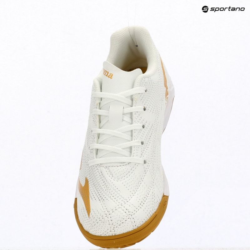 Children's football boots Joma Evolution Jr 2602 IN white 9