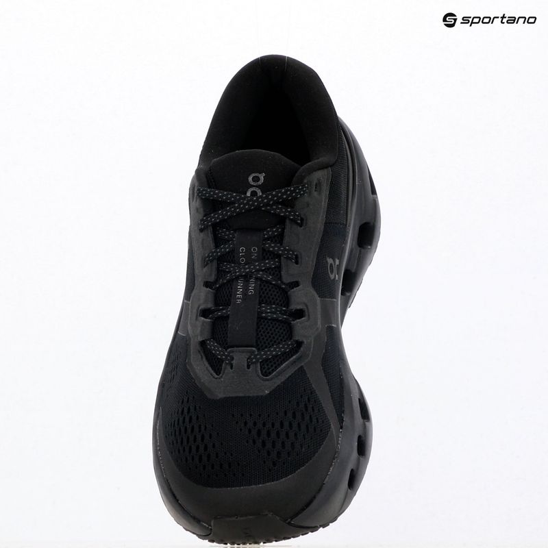 Men's running shoes On Cloudrunner 3 black/black 9