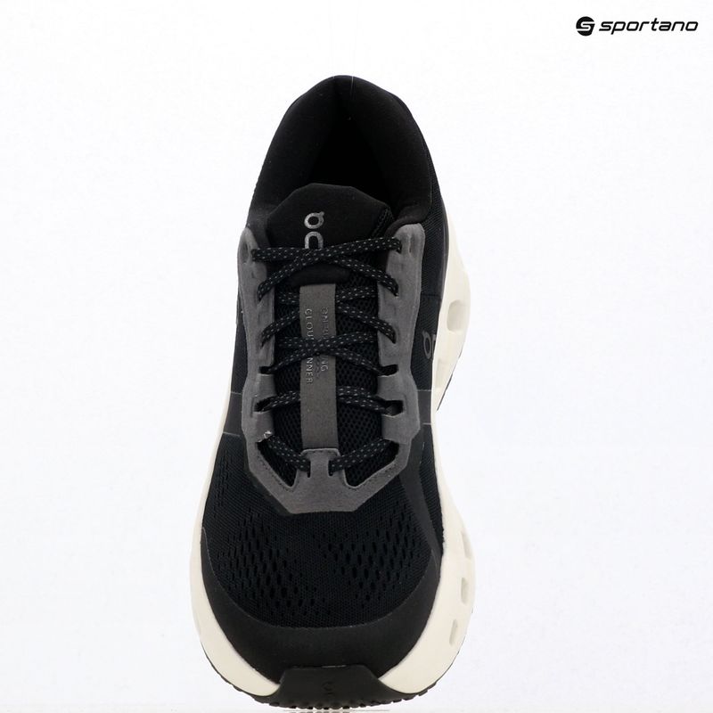 Men's running shoes On Running Cloudrunner 3 black/ivory 9