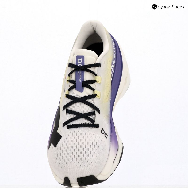 Men's running shoes On Cloudboom Max white/juniper 9