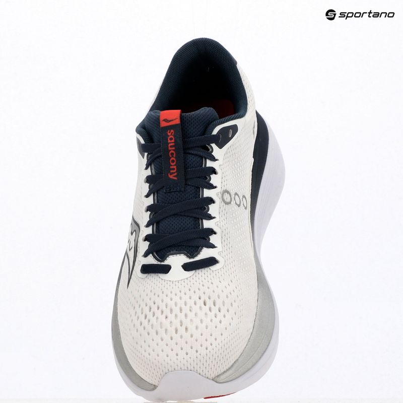 Men's running shoes Saucony Endorphin Trainer white/navy 9