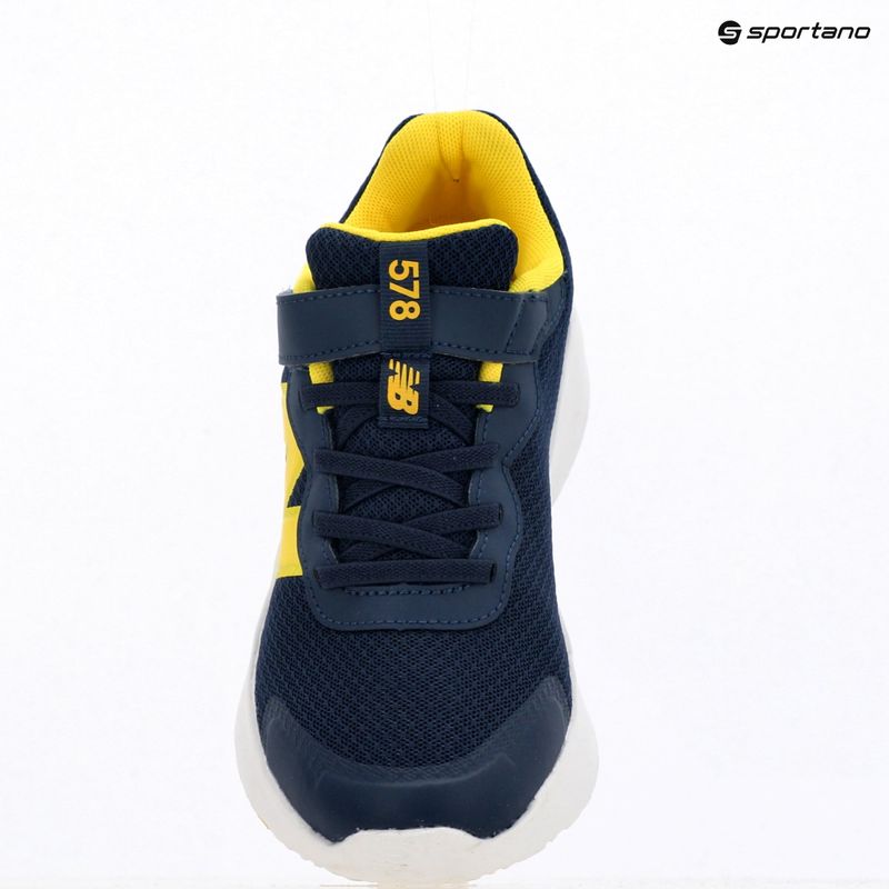 Children's shoes New Balance 578's V1 team navy/punch yellow 9