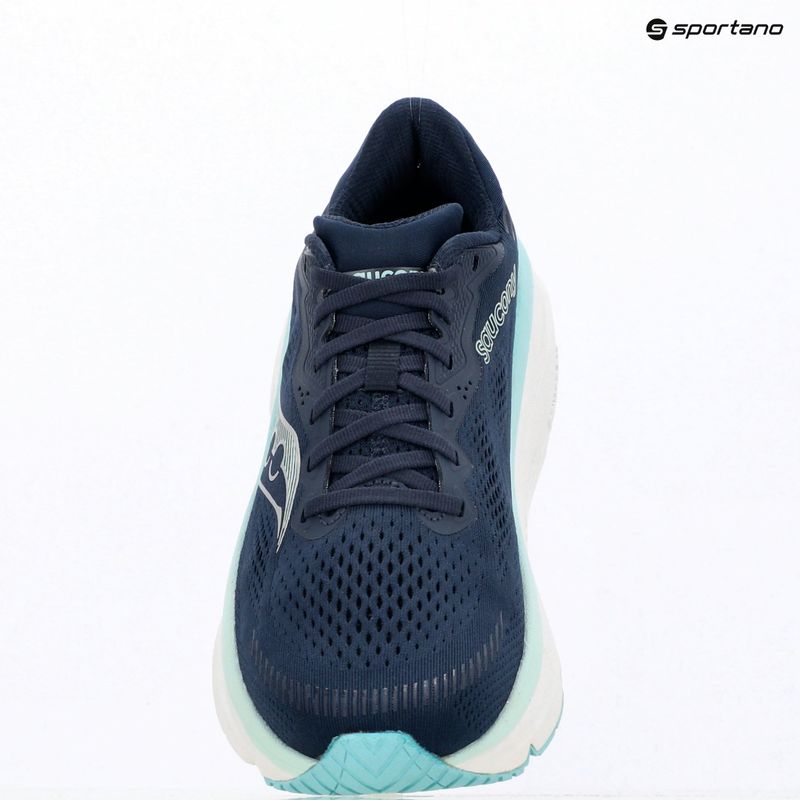 Women's running shoes Saucony Guide 19 navy/aqua 9