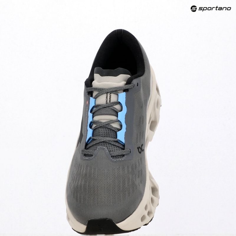 Men's running shoes On Cloudmonster 3 rock/silver 9
