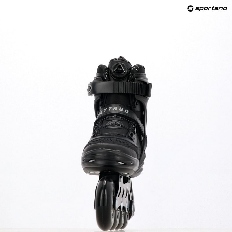 Men's inline skates ATTABO OneFoot Fitgo system black 18